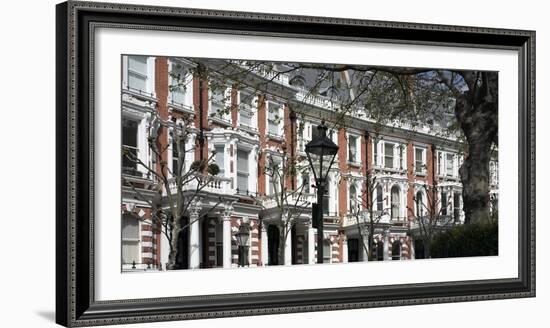 Housing, Rows of Large Terraced Houses, Built in the Victorian Era in Kensington, London-Richard Bryant-Framed Photographic Print