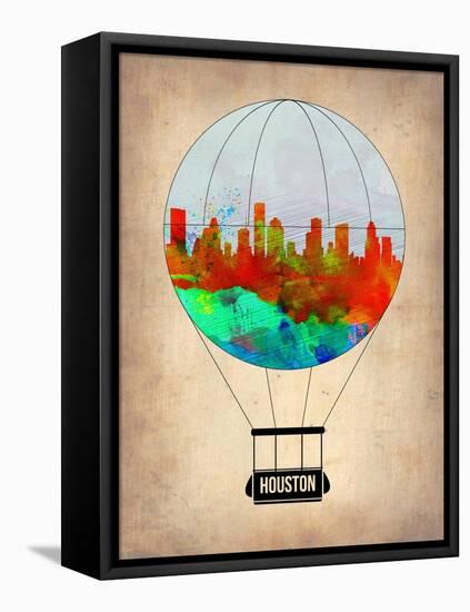 Houston Air Balloon-NaxArt-Framed Stretched Canvas