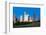 Houston Skyline at Night from Eleanor Tinsley Park, Texas, United States of America, North America-Kav Dadfar-Framed Photographic Print