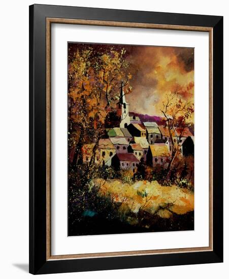 Houyet in Autumn 45-Pol Ledent-Framed Art Print