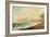 Hove Beach, C.1824 (Oil on Paper on Panel)-John Constable-Framed Giclee Print