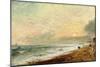 Hove Beach, C.1824 (Oil on Paper on Panel)-John Constable-Mounted Giclee Print