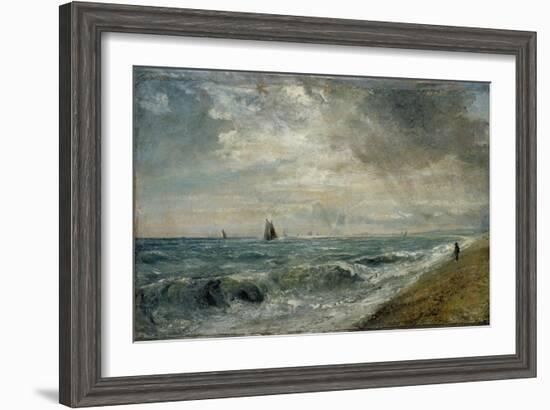 Hove Beach, East Sussex-John Constable-Framed Giclee Print