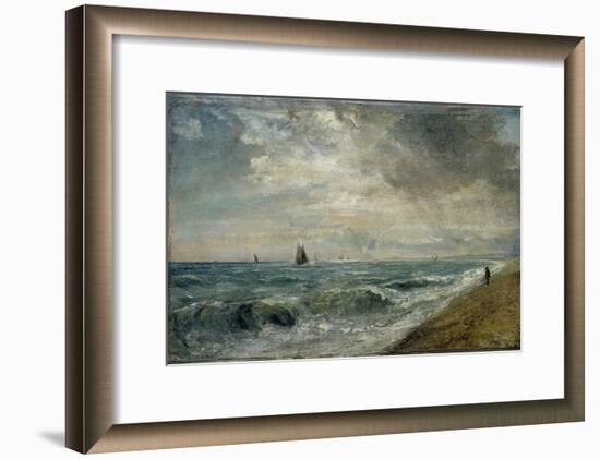 Hove Beach, East Sussex-John Constable-Framed Giclee Print