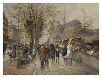 Parisian Outdoor Market-Hovely-Art Print