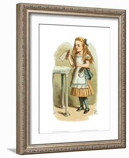 How Alice Grew Tall-null-Framed Art Print