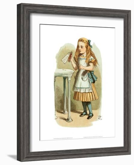 How Alice Grew Tall-null-Framed Art Print