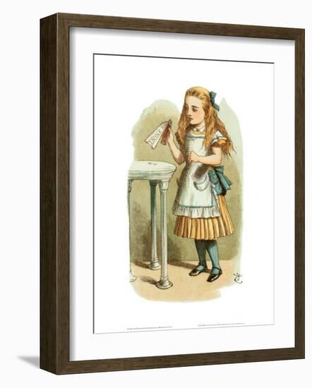 How Alice Grew Tall-null-Framed Art Print