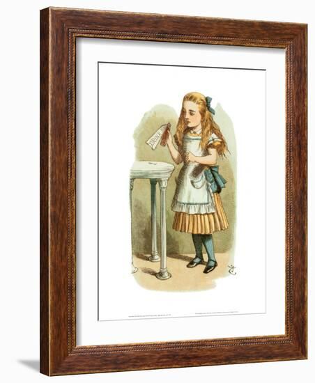 How Alice Grew Tall-null-Framed Art Print