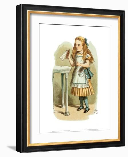 How Alice Grew Tall-null-Framed Art Print