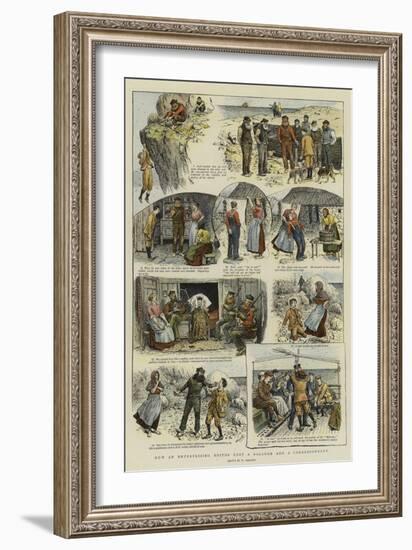 How an Enterprising Editor Lost a Balloon and a Correspondent-William Ralston-Framed Giclee Print