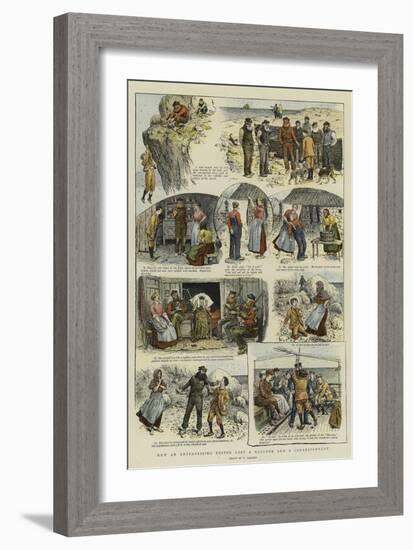 How an Enterprising Editor Lost a Balloon and a Correspondent-William Ralston-Framed Giclee Print