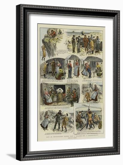 How an Enterprising Editor Lost a Balloon and a Correspondent-William Ralston-Framed Giclee Print