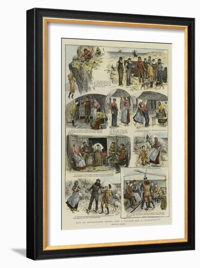 How an Enterprising Editor Lost a Balloon and a Correspondent-William Ralston-Framed Giclee Print