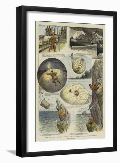 How an Enterprising Editor Lost a Balloon and a Correspondent-William Ralston-Framed Giclee Print