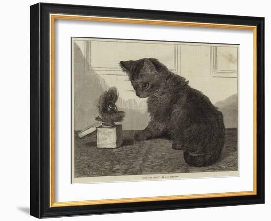 How are You?-John Charles Dollman-Framed Giclee Print