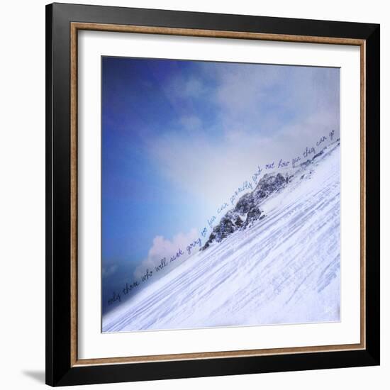 How Far Can You Go-Kimberly Glover-Framed Giclee Print