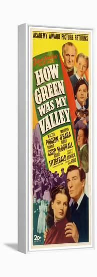 "How Green Was My Valley" 1941, Directed by John Ford-null-Framed Premier Image Canvas