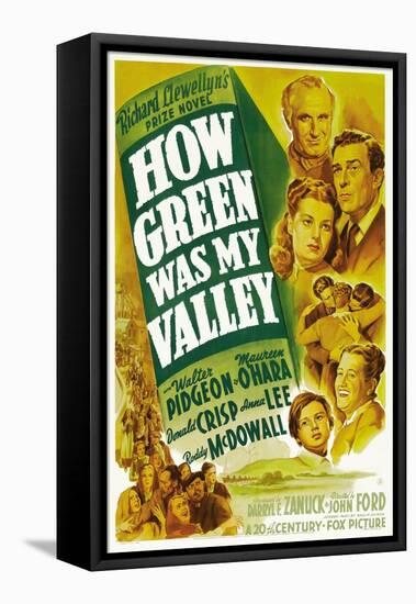 How Green Was My Valley, 1941-null-Framed Premier Image Canvas