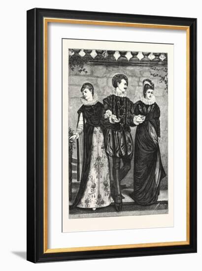 How Happy Could I Be with Either, 1876, Uk-John Scott-Framed Giclee Print