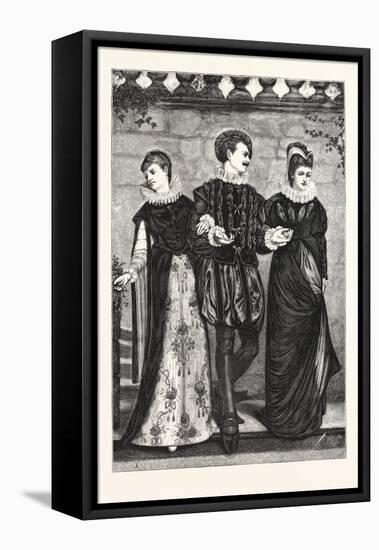 How Happy Could I Be with Either, 1876, Uk-John Scott-Framed Premier Image Canvas