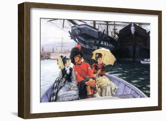 How Happy I Would Be with Both-James Tissot-Framed Art Print