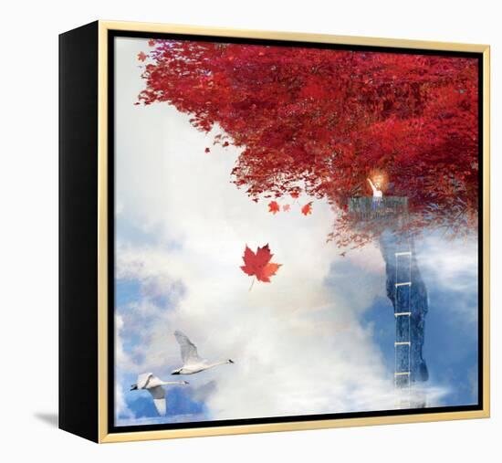 How High Can You Go?-Nancy Tillman-Framed Stretched Canvas