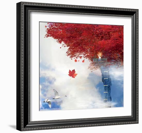 How High Can You Go?-Nancy Tillman-Framed Premium Giclee Print