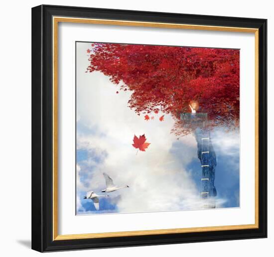 How High Can You Go?-Nancy Tillman-Framed Premium Giclee Print