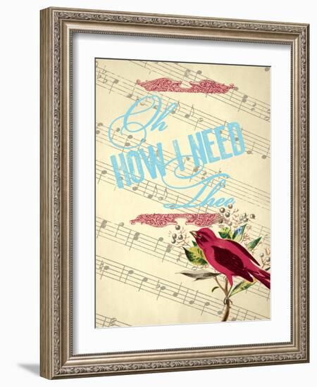 How I Need Thee-null-Framed Giclee Print