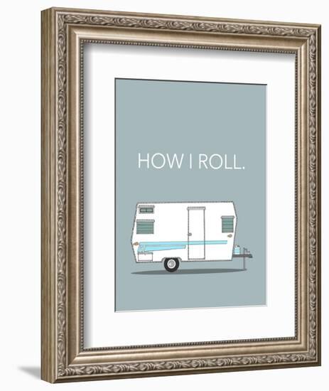 How I Roll-Annie Bailey Art-Framed Premium Giclee Print