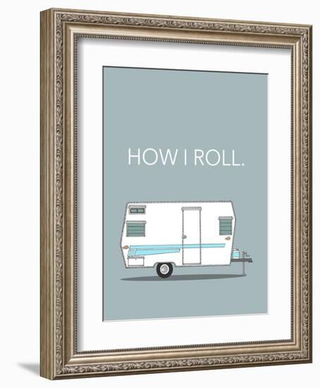 How I Roll-Annie Bailey Art-Framed Art Print