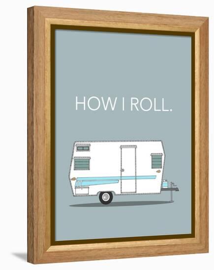 How I Roll-Annie Bailey Art-Framed Stretched Canvas