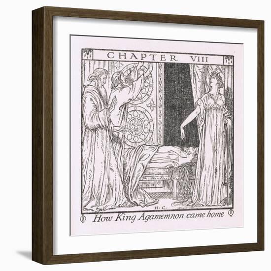 How King Agamemnon Came Home-Herbert Cole-Framed Giclee Print