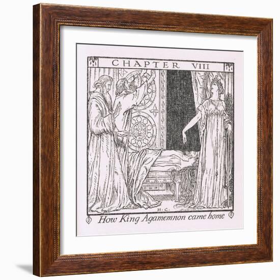 How King Agamemnon Came Home-Herbert Cole-Framed Giclee Print