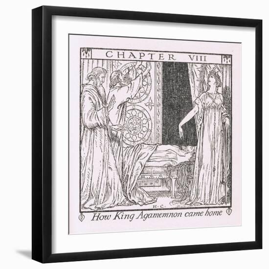 How King Agamemnon Came Home-Herbert Cole-Framed Giclee Print