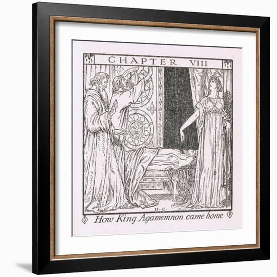 How King Agamemnon Came Home-Herbert Cole-Framed Giclee Print