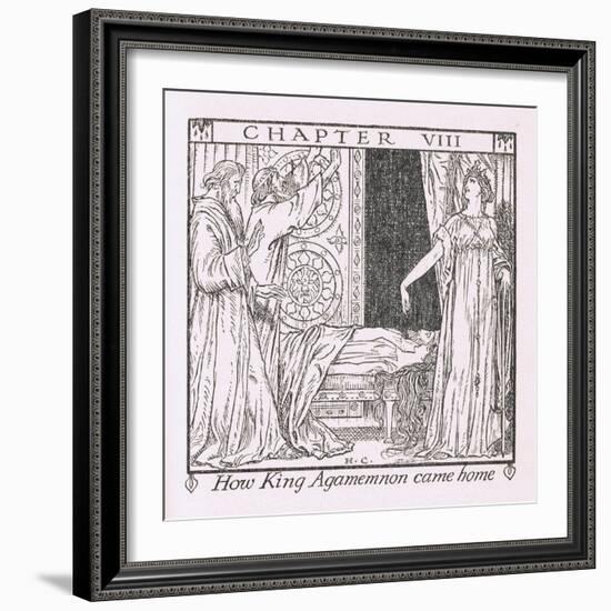 How King Agamemnon Came Home-Herbert Cole-Framed Giclee Print