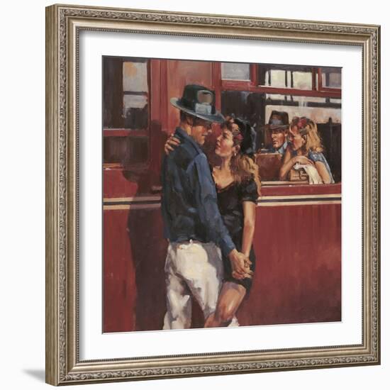 How Many Times can we say Goodbye?.-Raymond Leech-Framed Giclee Print