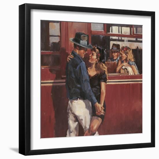 How Many Times can we say Goodbye?.-Raymond Leech-Framed Giclee Print