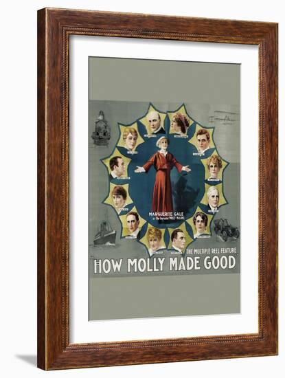 How Molly Made Good-null-Framed Art Print