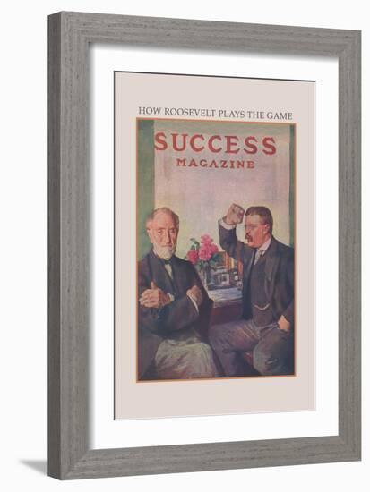 How Roosevelt Plays the Game-null-Framed Art Print