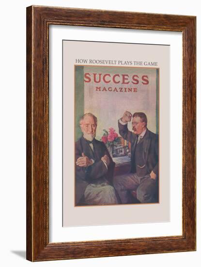 How Roosevelt Plays the Game-null-Framed Art Print