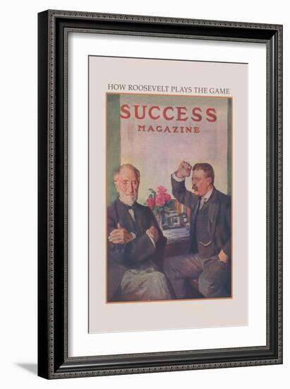 How Roosevelt Plays the Game-null-Framed Art Print