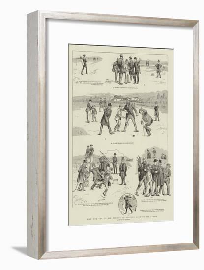 How the Reverend Stymie Niblock Introduced Golf to His Parish-William Ralston-Framed Giclee Print