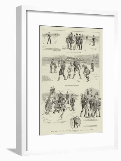 How the Reverend Stymie Niblock Introduced Golf to His Parish-William Ralston-Framed Giclee Print