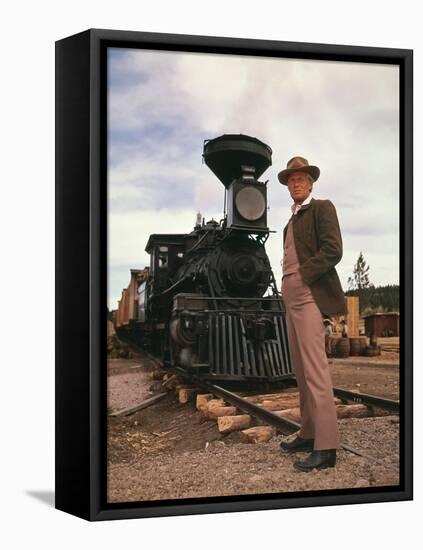 HOW THE WEST WAS WON, 1962 directed by GEORGE MARSHALL (The Railr Richard Widmark (photo)-null-Framed Stretched Canvas