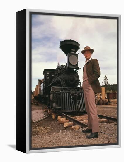 HOW THE WEST WAS WON, 1962 directed by GEORGE MARSHALL (The Railr Richard Widmark (photo)-null-Framed Stretched Canvas