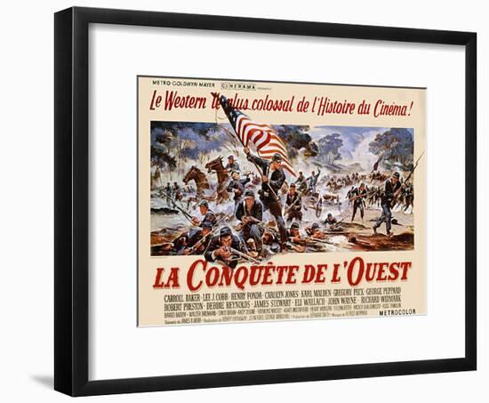 How the West Was Won, 1964-null-Framed Art Print