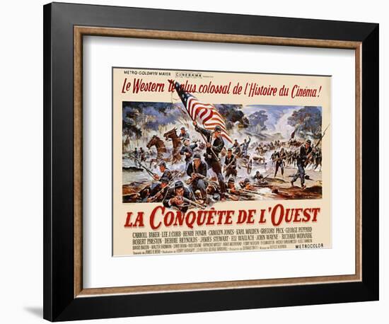 How the West Was Won, 1964-null-Framed Art Print